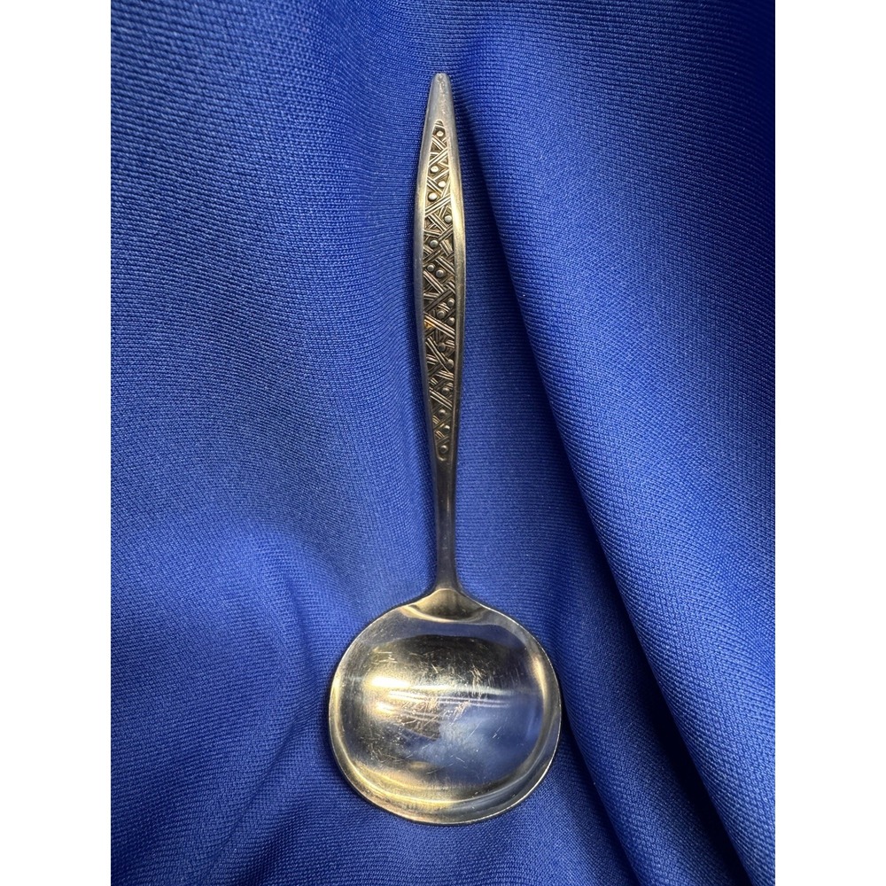 Vintage Cambridge Stainless Serving Set 4pc Sessan Pattern Style Japan MCM - Picture 8 of 8